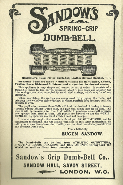 sandow_advert